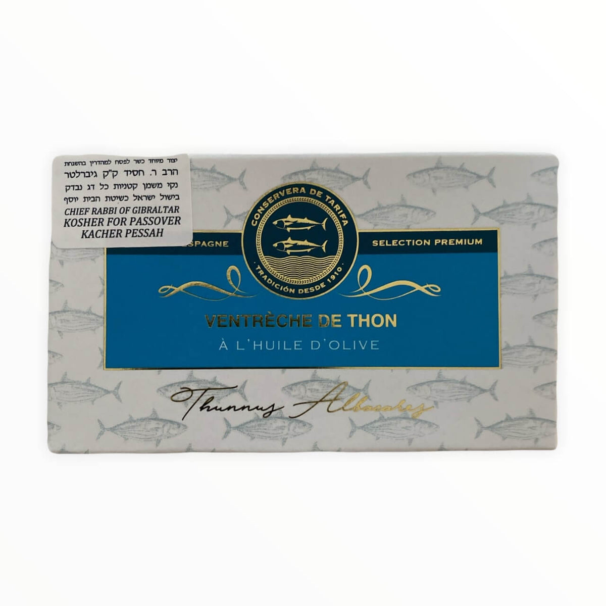 Kosher Canned Ventresca Tuna in Olive Oil koshergoumet