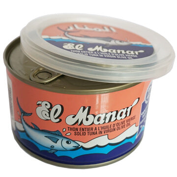 Kosher Solid Tuna in Olive Oil El Manar 400g - Kosher Gourmet