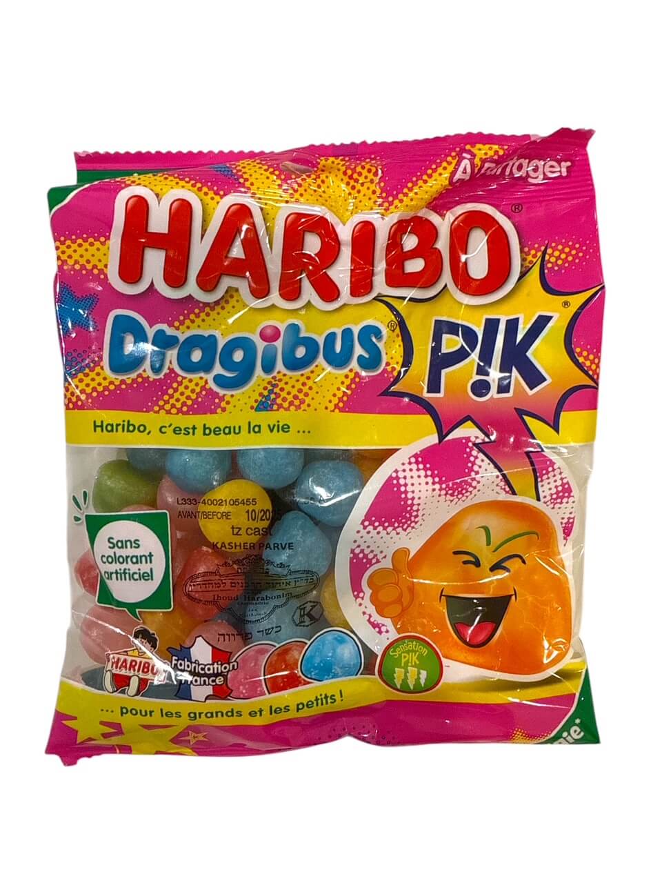 Kosher Dragibus Pik from Haribo with Ichud Harabonim Certification