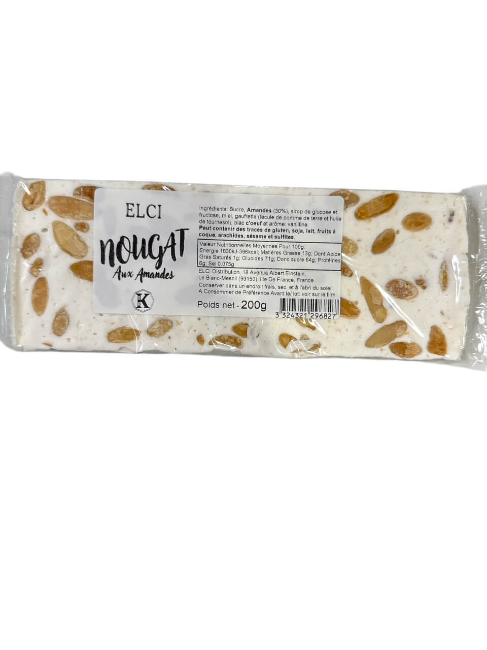 Kosher Almond Nougat 200g
