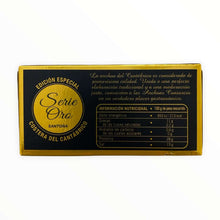 Load image into Gallery viewer, Kosher Anchovies - Serie Oro 50g Nutrition - Gourmet Kosher
