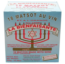 Load image into Gallery viewer, La Bienfaisante Matsot Vin and Orange Kosher Passover
