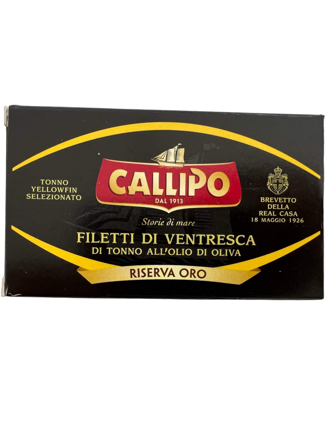 kosher Callipo Tuna Yellowfin ventresca 120g